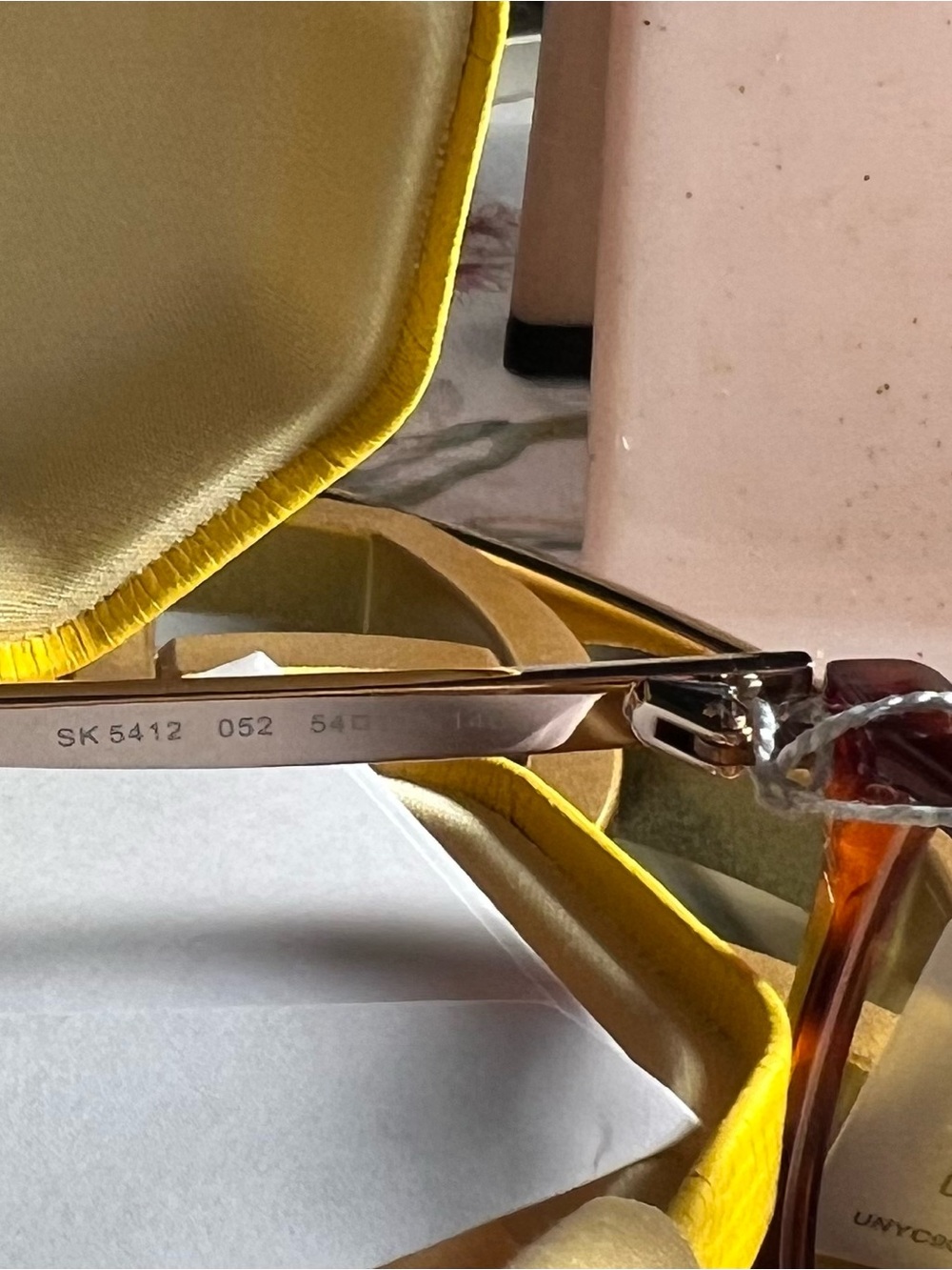 Swarovski Tortoiseshell and Gold Cat-Eye Glasses - Picture 9 of 13